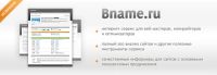 Обзор сайта bname.ru(Bname) – интернет сервис для оптимизаторов