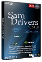 SamDrivers 13.5 - Сборник драйверов для всех Windows (2013) PC | Full Edition